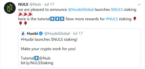 NULS社区2020年7月下半月简报 | NULS异构跨链生态NerveNetwork节点即将开放