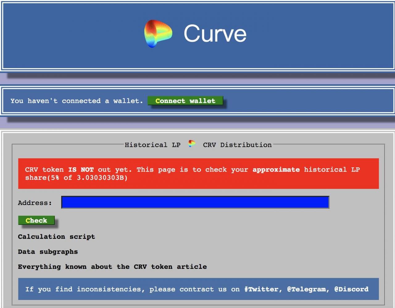 Curve 完成初始流动性挖矿，这是鲸鱼们的游戏吗？