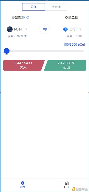 去中心化加密资产管理平台CellETF现已加入OKEXChain测试网联合公测