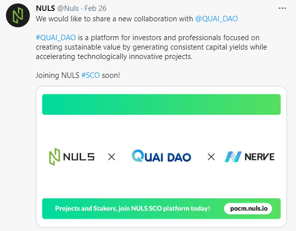 NULS社区2021年2月下半月简报 | Nabox 生态插件钱包开启内测