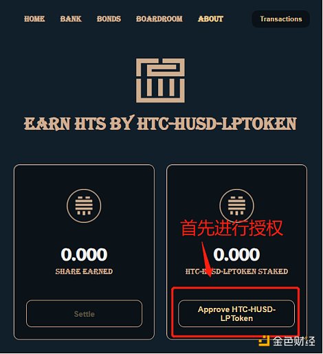 金色说明书 | HTC.cash：火币生态链首个锚定HT的算法稳定币玩法