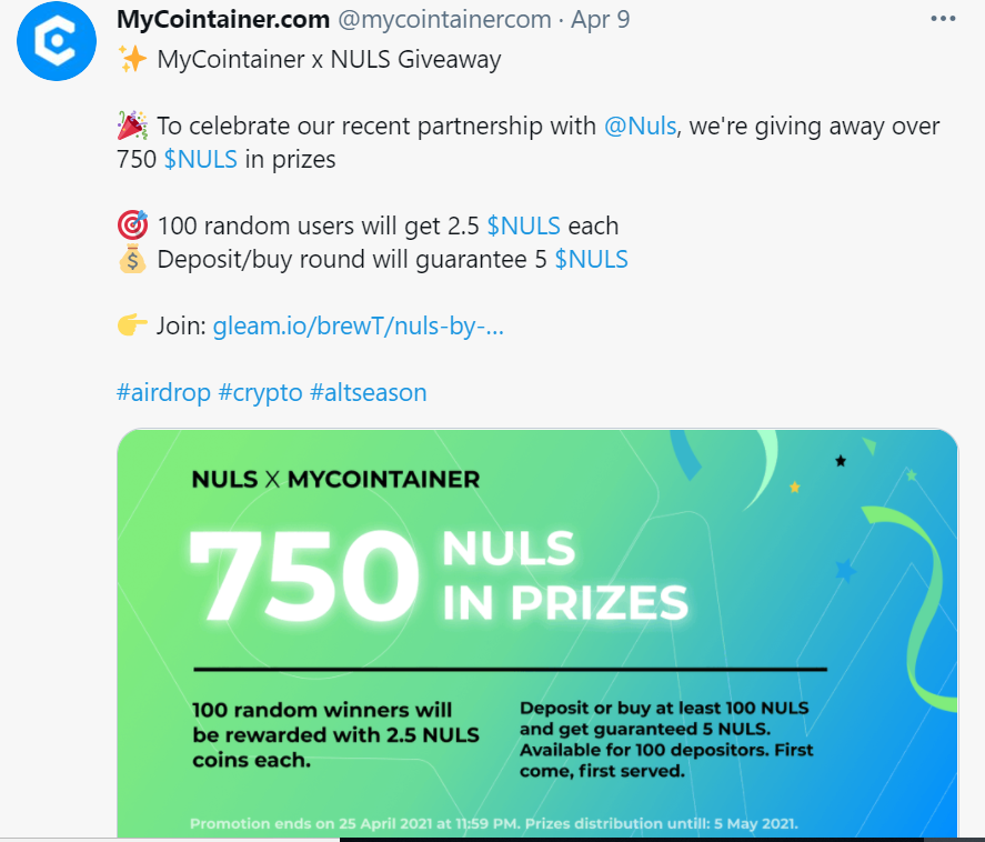 NULS社区2021年4月上半月简报 | NULS生态NerveBridge  DAPP正式进入开发阶段