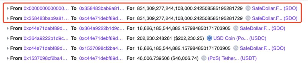 慢雾：SafeDollar被黑分析