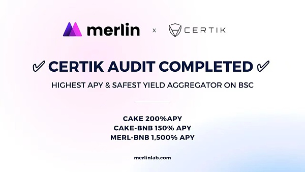 Merlin Lab——两天内TVL破两亿美金 BSC上收益最高的聚合器