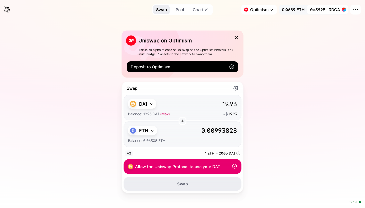 DeFi之道 | 一文搞懂如何在Optimistic L2网络玩转Uniswap v3