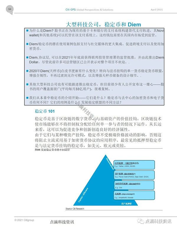 花旗银行：货币的未来，加密货币、央行数字货币和21世纪的现金