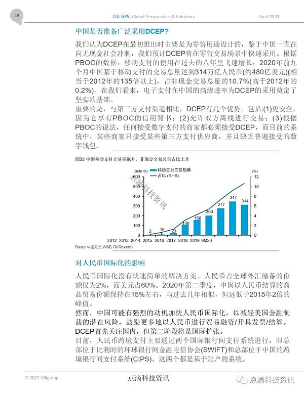 花旗银行：货币的未来，加密货币、央行数字货币和21世纪的现金